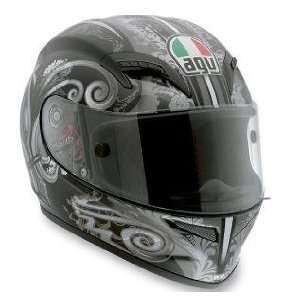  AGV Grid Stigma Helmet   2X Large/Black/Gunmetal 