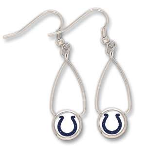 Indianapolis Colts French Loop Earrings 