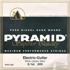   Pyramid Extra Light Electric Guitar Strings 9 42 Musical Instruments