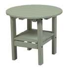   American Woodies Cottage Classic 24 Round Side Table   Finish White