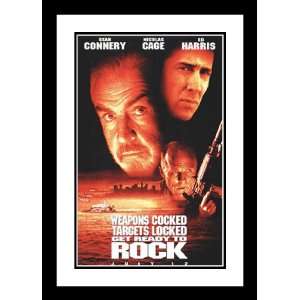 The Rock 32x45 Framed and Double Matted Movie Poster   Style C   1996 