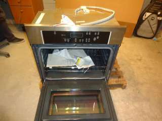 WHIRLPOOL 30 SINGLE ELECTRIC WALL OVEN RBS305PVS STAINLESS MD DENT ON 