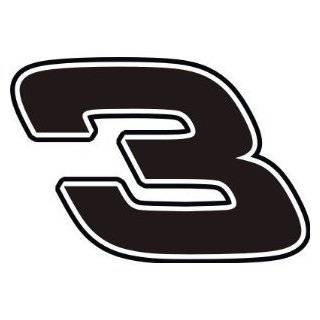  Dale Earnhardt 3 Nascar Auto Car Decal Sticker 10X7.5 