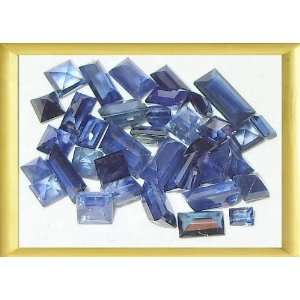   Cut Ceylon Blue Sapphires Gemstone Gemstones Arts, Crafts & Sewing