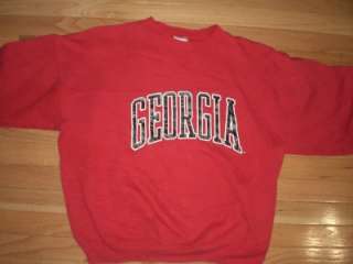 Vintage University of GEORGIA Sweatshirt  1980s  XL  