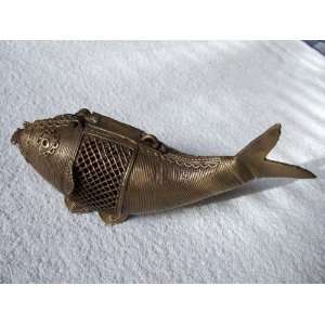  Handcrafted Brass Fish