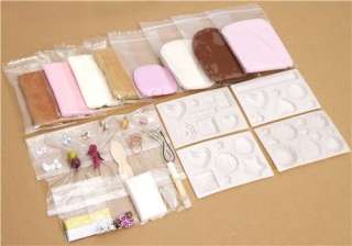 Debika Air Dry Polymer Clay Kit   Cookies,Cupcake,Macaroon Mold Set 