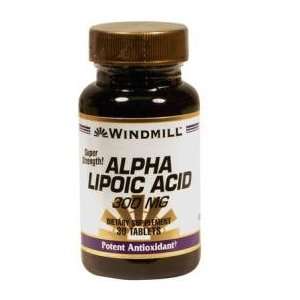  Alpha Lip Acd Tab 300mg Wmill Size 30 Health & Personal 
