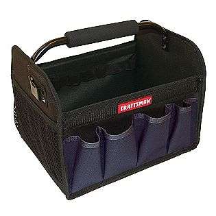 12 in. Tool Tote   Blue  Craftsman Tools Hand Tools Tool Carriers 