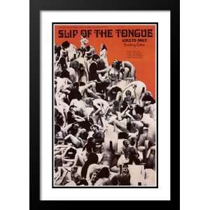 Slip of the Tongue 32x45 Framed and Double Matted Movie Poster   Style 