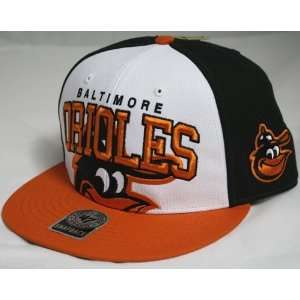 : Baltimore Orioles MLB 47 Brand Vintage Black Triple Block MVP Snap 