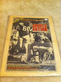Sports Action Newspaper 76 Steelers Football Super Bowl  