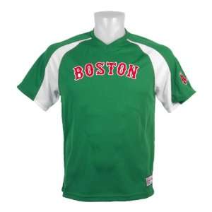  Boston Red Sox MLB Crusader V Neck Jersey (Kelly) Sports 