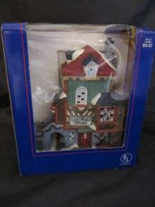   Time Vintage Hardware Store Lighted Village House In Box  