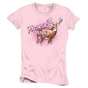  Buck Wear Predator In Pink Tee Xlarge