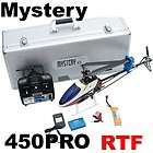 Mystery 450PRO RTF 3D 2.4G 6CH RC Helicopter Clone Align Trex 450PRO 