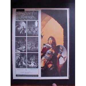  kingdom of Knives Set two a Portfolio By Clyde Caldwell 1994 