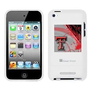  Texas Tech Swirl on iPod Touch 4g Greatshield Case 