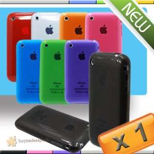 1x iphone 3G/ 3GS TPU Gel Case/ Protector/ Skin   Circle Style: Cell 