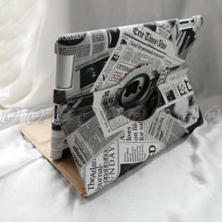 iPad 2 Camouflage Style 360° Rotating Leather case Smart Cover with 