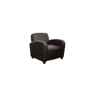   Interiors Marena Leather Contemporary Club Chair