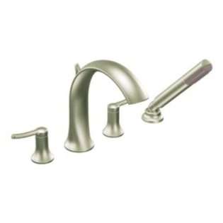 Two Handle Tub Shower Faucet Brushed Nickel  