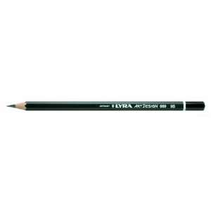   Design Drawing Pencil, 9B Lead, 1 Pencil (1110109)