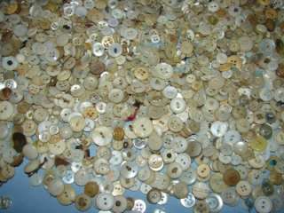 Vintage 1000++ Glass Sewing Buttons  