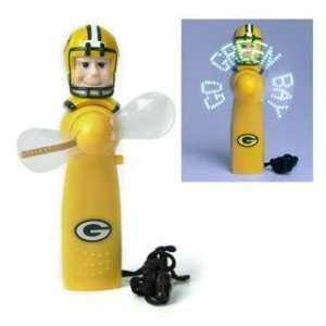  Green Bay Packers Light Up Personal Handheld Fan Kitchen 