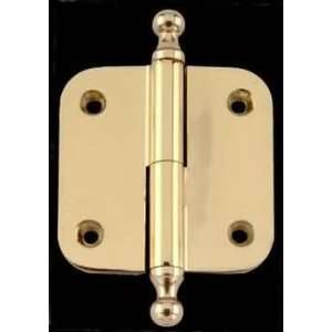  2 x 2 inch Right Lift Off Round Door Hinge w/ finial 