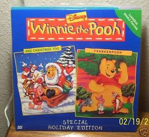 Winnie the Pooh LASERDISC LD Special Holiday Edition  