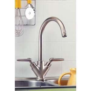  Lever Handles Kitchen Faucet W/Out Side Spray 7722 L SN Satin Nickel