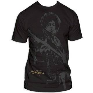    Jimi Hendrix Jumbo Print Voodoo Child Mens T Shirt: Clothing