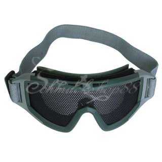 CQB Metal Mesh Schießbrille Goggle Schutzbrille 3 Farbe Neu  