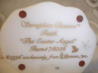 Roman Seraphim Classics Faith the Easter Angel Rare  