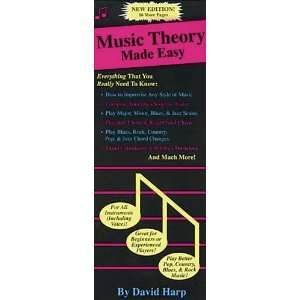   Music Theory Made Easy New Edition (Reference) [Paperback] David Harp