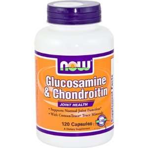  Now Glucosamine & Chondroitin w/ ConcenTrace Minerals, 120 