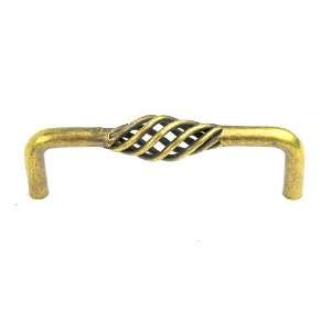 Century 44047 ABM Antique Brass Orleans 4 Wrought Iron Handle Pull 