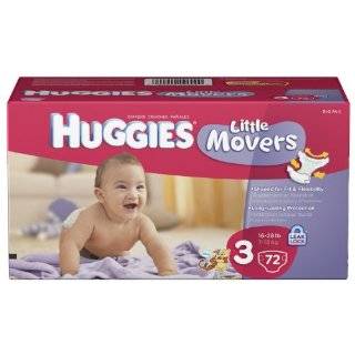  Huggies Little Movers Santa Diaper Jumbo Pack Size 3 (16 