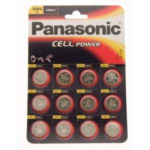  Panasonic Lithium Coin Cells Cr2016 C12 Electronics