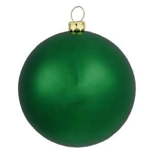 Matte Green Commercial Shatterproof Christmas Ball Ornament 6 (150mm 