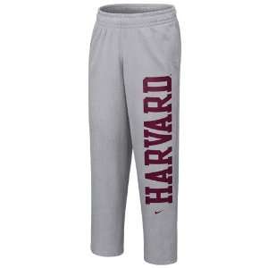  Nike Harvard Crimson Ash Student Body Fleece Pants Sports 