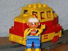 Lego Duplo Eisenbahn rote Diesel E   Lok aus Set 2741