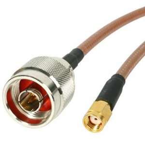    Startech NRPSMA1MM 1ft N Male to RP SMA Antenna Cable Electronics