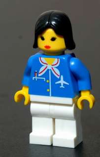 Lego Figur Stewardess Pilot Airport   Minifig v. 1994  