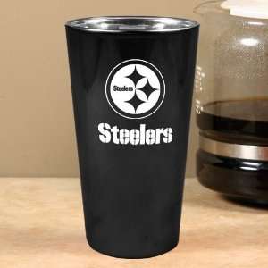  Pittsburgh Steelers Black Lusterware Pint Cup