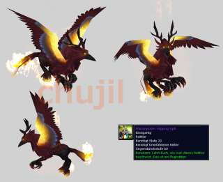 WoW Loot   Flammender Hippogryph   Blazing   Mount   World of Warcraft 