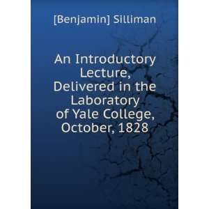   Laboratory of Yale College, October, 1828. [Benjamin] Silliman Books