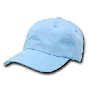  SKY BLUE Washed Polo CAP HAT CAPS 