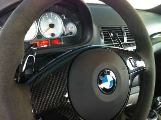 BMW M3 E46 CSL SMG Schaltwippen Paddles Wippen Carbon  